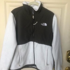 North face fleece jacket full zip